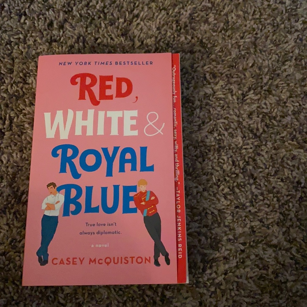 Red,White&Royal blue by Casey Mcquiston